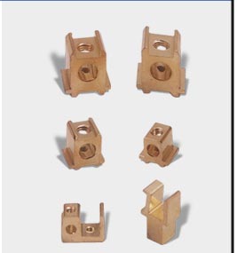 Brass HRC Fuse Contacts